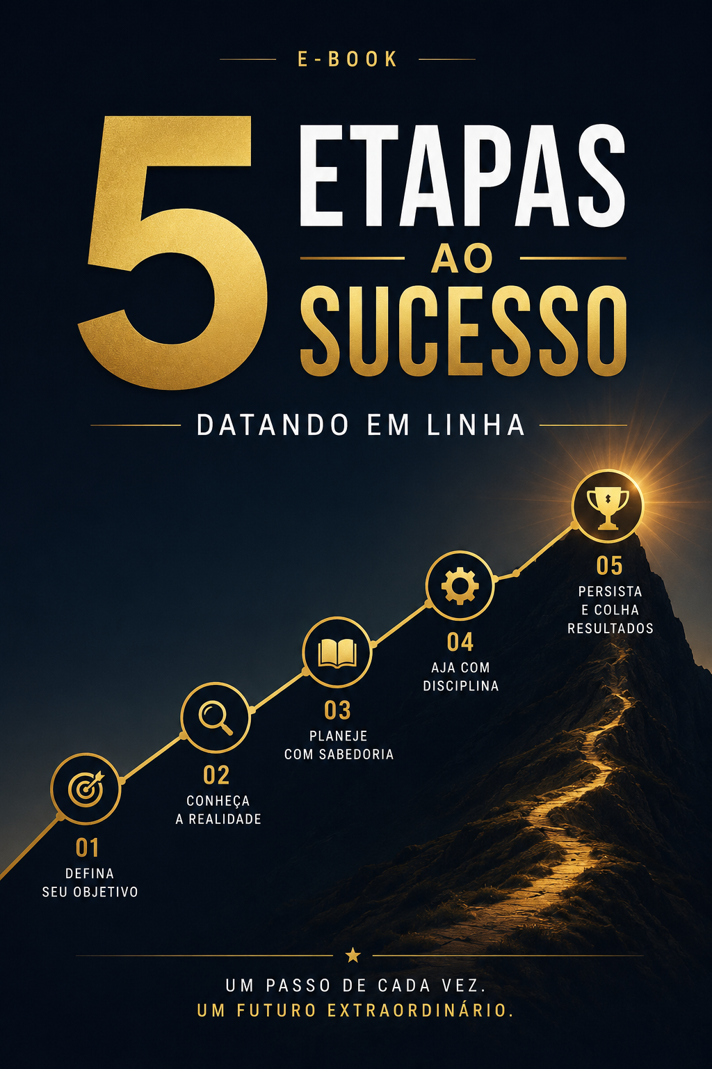 5 Etapas ao Sucesso: Dominando em Linha